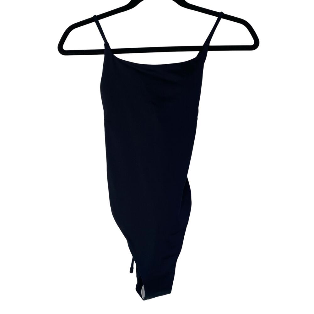Everlane ReNew Black The String One Piece Swimsuit Size Small